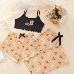 Conjunto Pijama 3pcs FG-1418