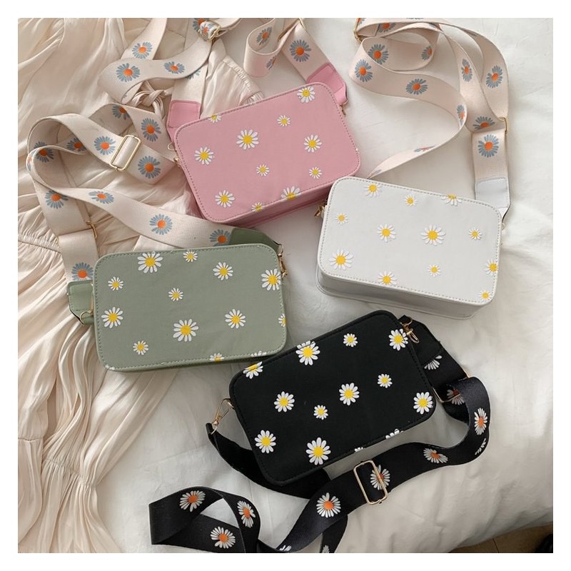Cartera Flores SS-6404 (Solo Blanca)