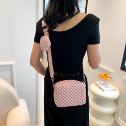 Cartera AYF-103 Blanco y Café