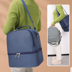 Lonchera Térmica Azul 9151 25x19x25.5cm