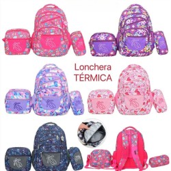 Mochilas 3pcs Totto con Diseños