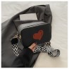 Cartera AYF-129 Café y Negro