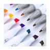 Marcadores Doble Punta 24pcs Caja Transparente 4158