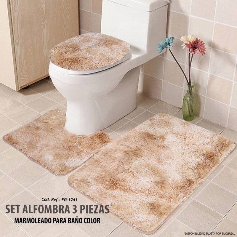 Set de Alfombras de Baño 3 pcs FG-1241