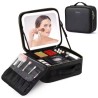 Cosmetiquera Grande 25.5x22x11cm  con Espejo y  Luces Led CC2411