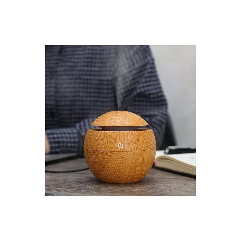 Humidificador Maderado Redondo 5041