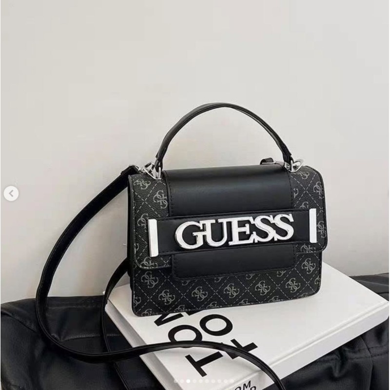 Cartera Guess YD004 (Solo Negra y Café)
