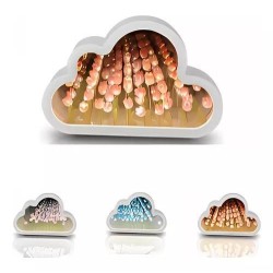Lámpara de Tulipanes en Forma de Nube