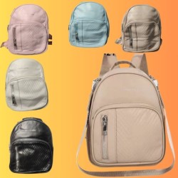 Bolso/Mochila Cuerina SYH1663-11 27x21cm