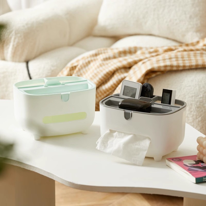 Organizador Multiusos Dispensador de Toallas con Soporte de Celular 1283