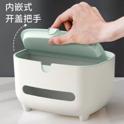 Organizador Multiusos Dispensador de Toallas con Soporte de Celular 1283