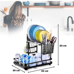 Platera Escurridora 2 Pisos 1010 42x30x33cm