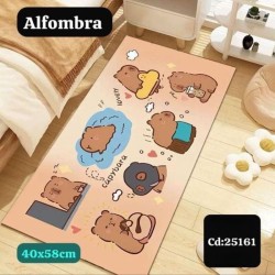 Alfombra Rectangular Capibara 40x58cm