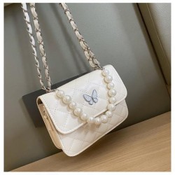 Cartera Perla Mariposa Blanca