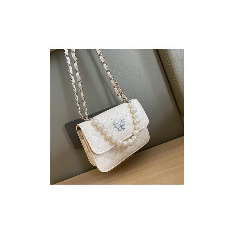 Cartera Perla Mariposa Blanca