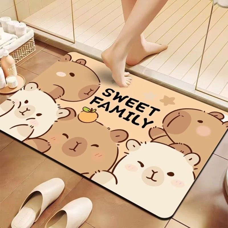 Alfombra Rectangular Capibara 40x58cm