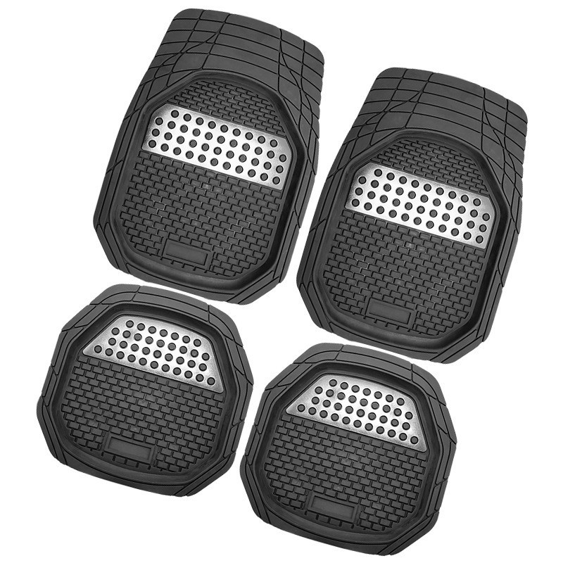 Set de 4pcs de Alfombra/Tapete de Caucho para Carro 4893