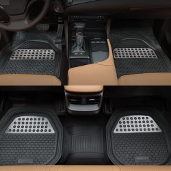 Set de 4pcs de Alfombra/Tapete de Caucho para Carro 4893