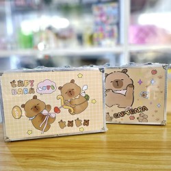 Maletin Set de Arte 145 pcs Capibara Disney Labubu