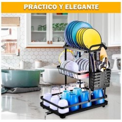 Platera Escurridora 3 Pisos 47.5x42x30cm 1009