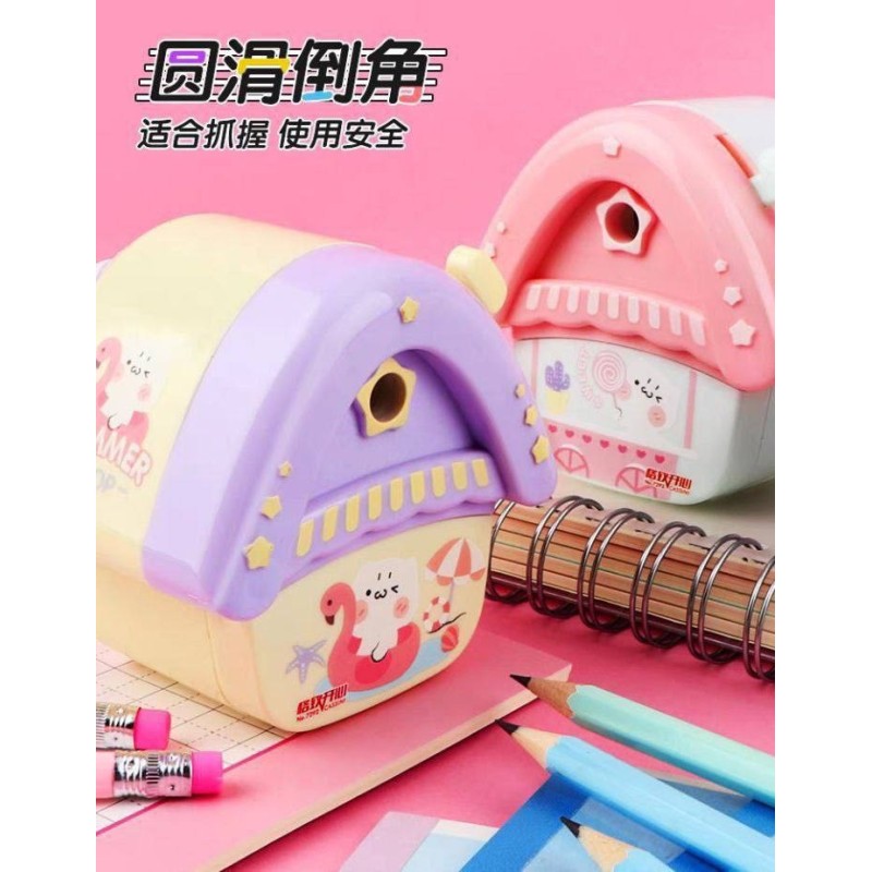 Sacapuntas Grande Diseño Casita 1418-3