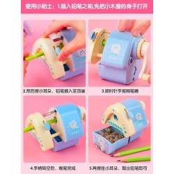 Sacapuntas Grande Diseño Casita 1418-3