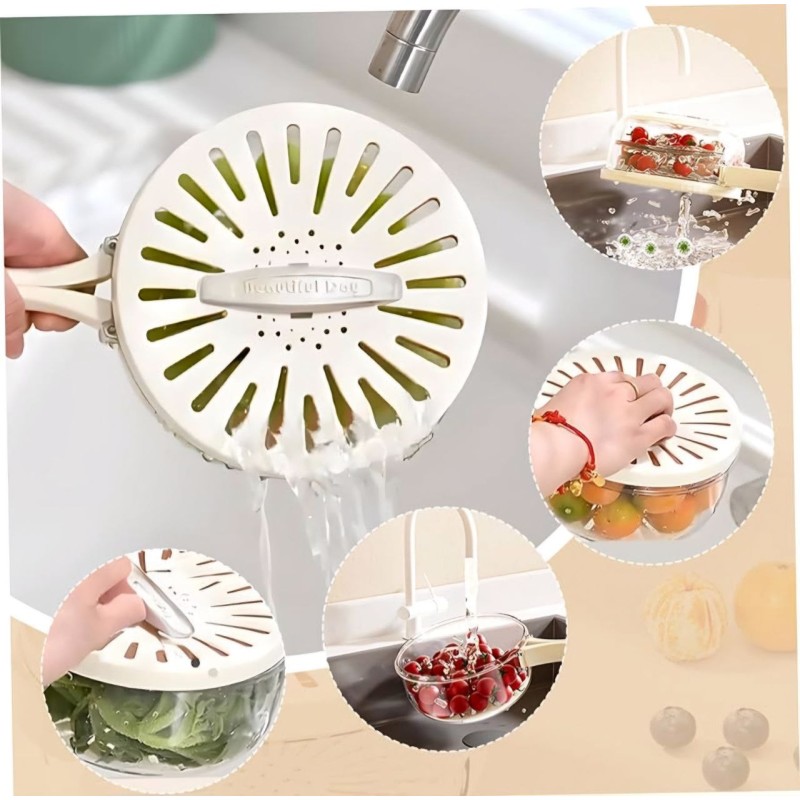 Recipiente con Tapa Escurridora LD-802