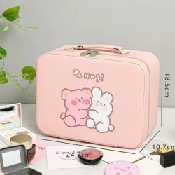 Cosmetiquera Kawaii FG-1351 (Lila y Rosa)