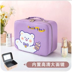 Cosmetiquera Kawaii FG-1351 (Lila y Rosa)