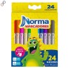 Marcadores Norma 24pcs 5201