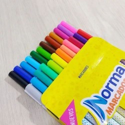 Marcadores Norma 24pcs 5201