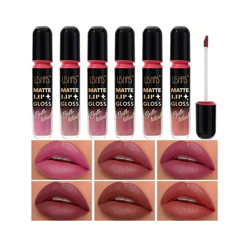LIP GLOSS MATTE USHAS  LG2504B