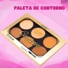 CONTOUR PALETTE 6 COLOR USHAS ES2614A