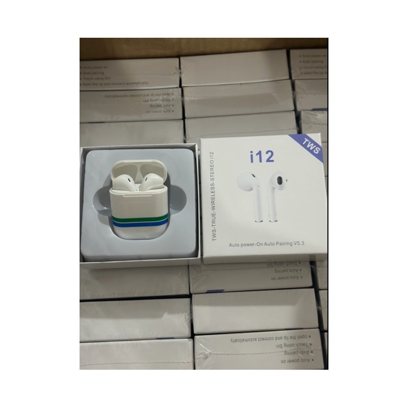 Audifono i12 Color Blanco 5071 5145