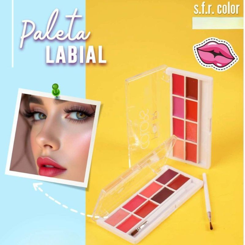 PALETA DE LABIALES SFR COLOR FOUR COLOR 7951