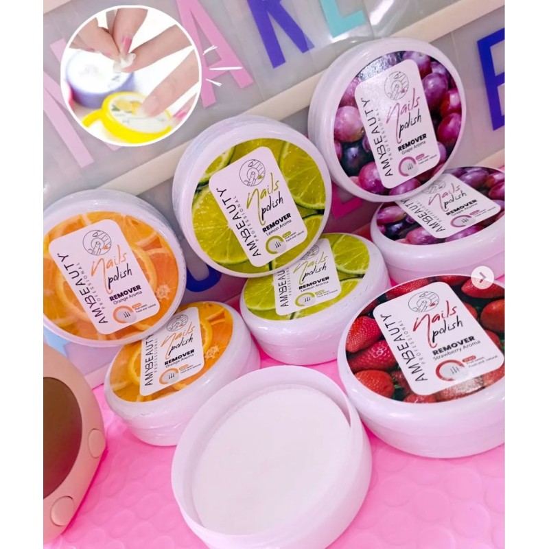 REMOVEDOR DE ESMALTE PARA UÑAS FRUTALES 060