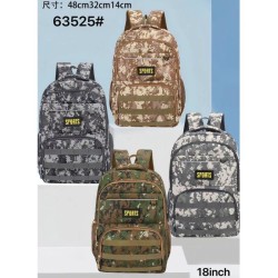 Mochila Escolar Estilo Militar 63525