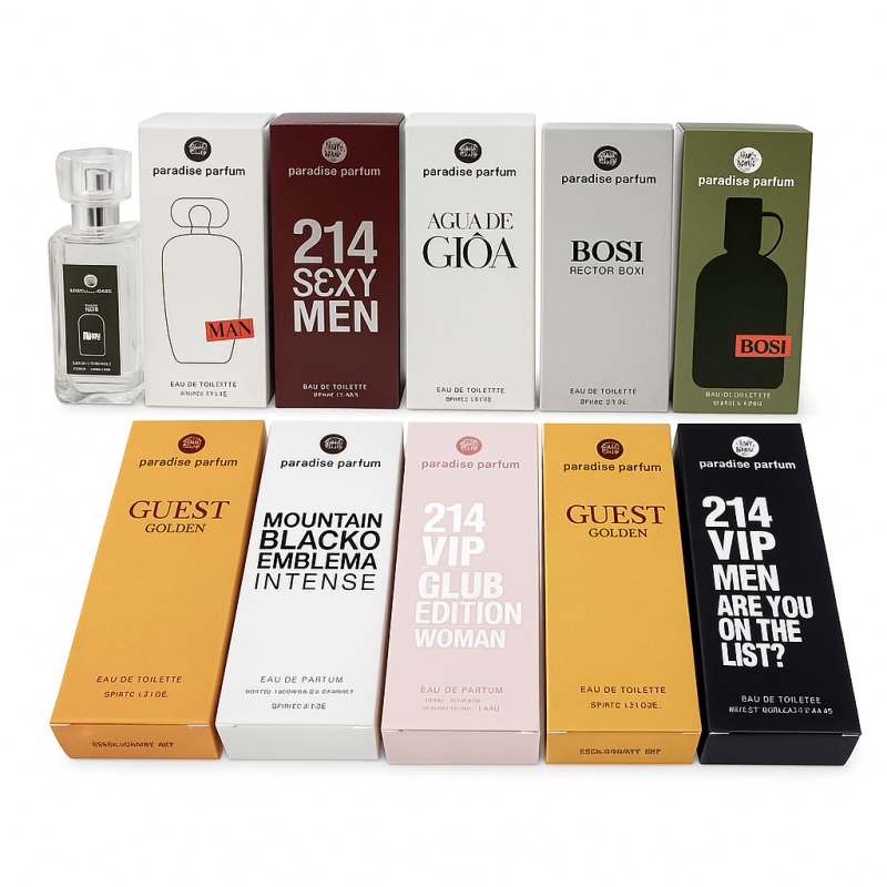 Mini Perfume de Bolsillo 15ml Paradise Varios Aromas