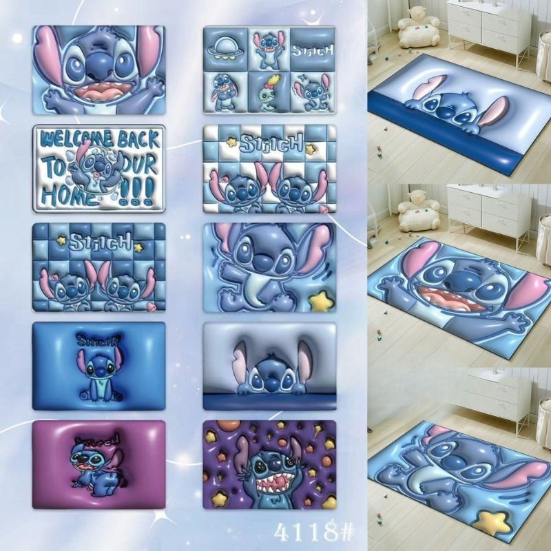 Alfombras Antideslizantes Stitch FG-1550