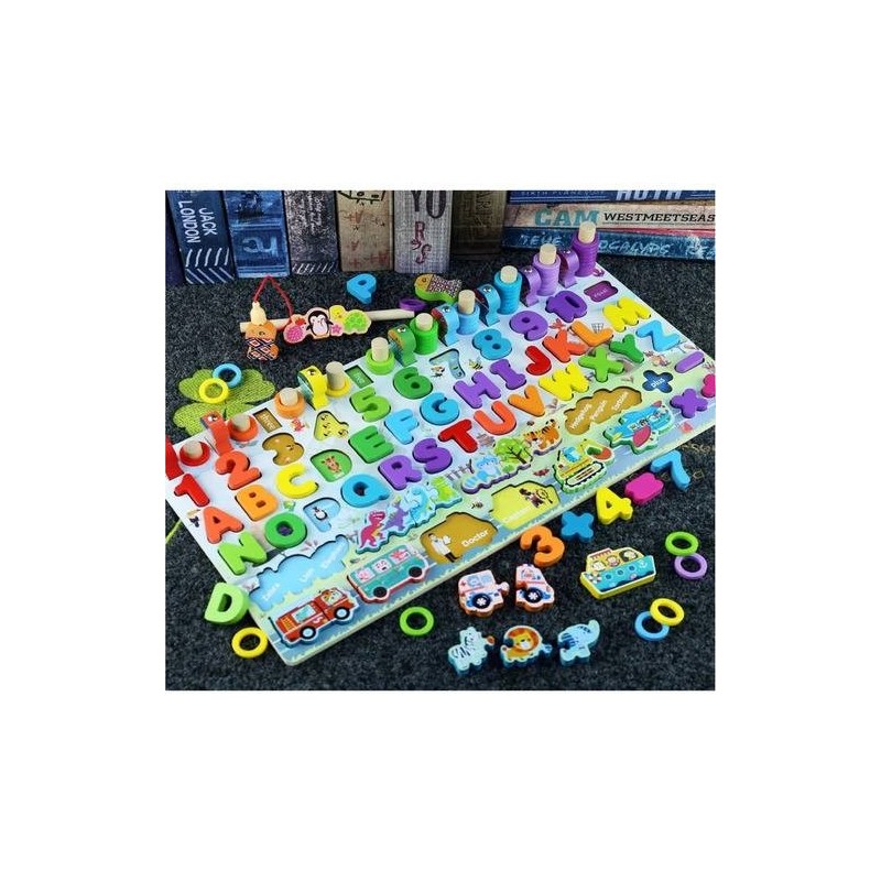 Juguete Educativo Montesori 1234