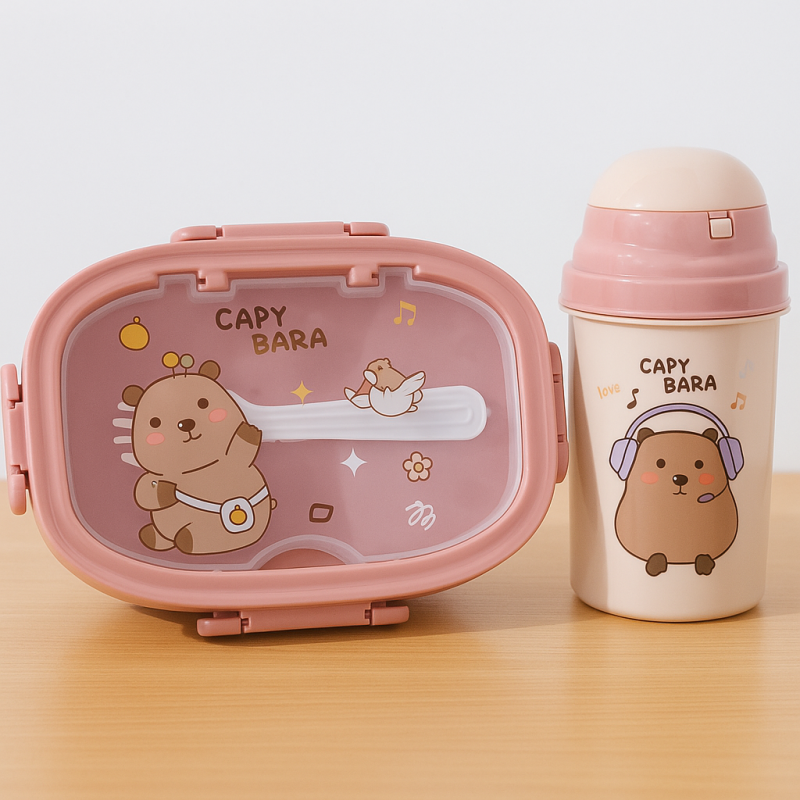 Lonchera con Tomatodo Diseño Capibara 1292