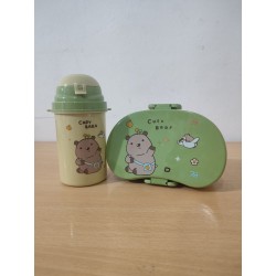 Lonchera con Tomatodo Capibara 1294 (Verde y Lila)