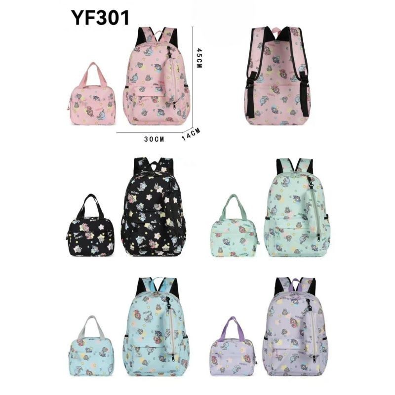 Mochila Labubu 3pcs YF3031