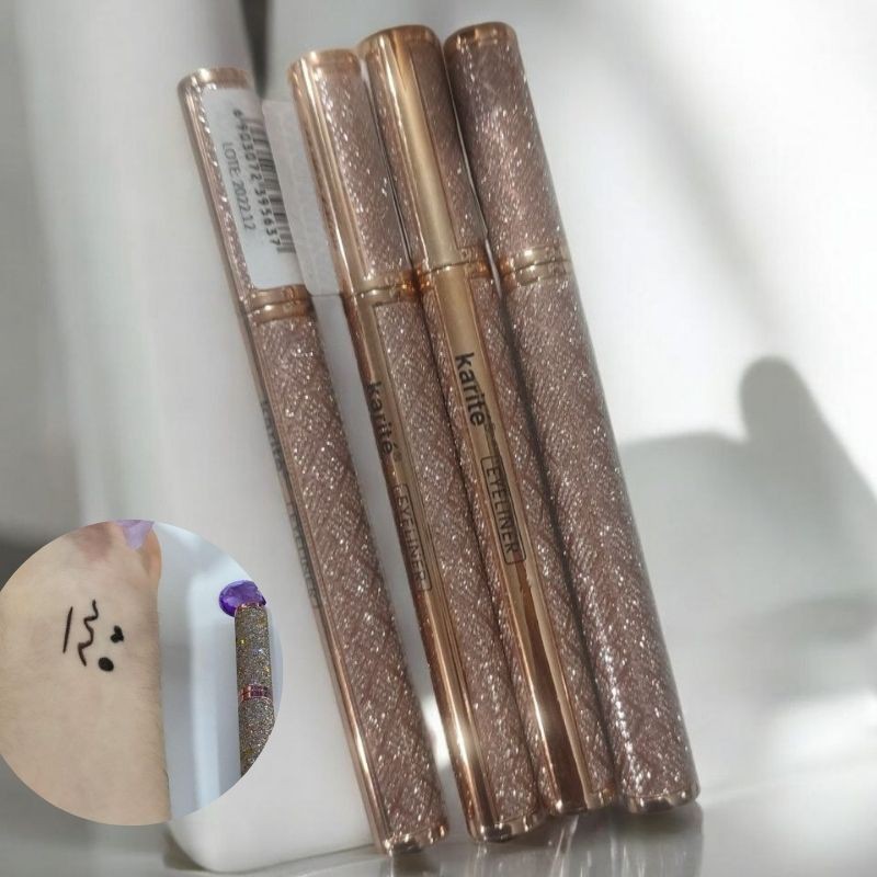 Delineador Líquido Negro a Prueba de Agua Delicate - Karité