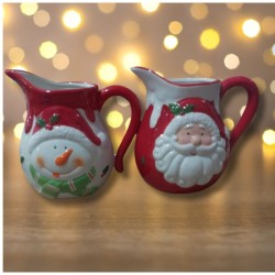 Jarrones Navideños de Cerámica 500ml 7938-18