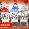Forro para Espaldar de Silla Navideño FG-1289