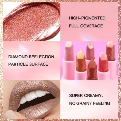 Lápiz Labial Metálico Rossetto UC059A