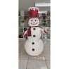 Muñeco de Nieve Gigante con Luces