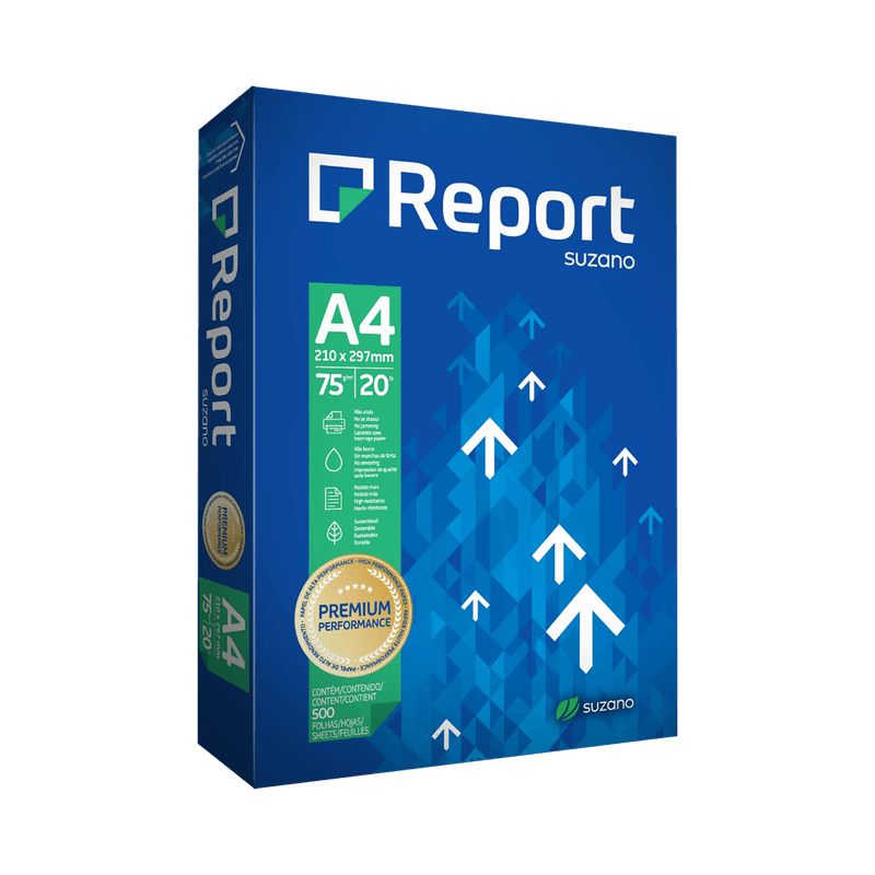 Papel Bond Report 75gr A4 21.0 X 29.7 CM