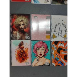 Cuaderno Universitario Espiral 1 Línea Zien 100H